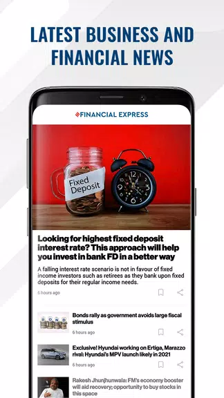 Schermata Financial Express-Market News 0