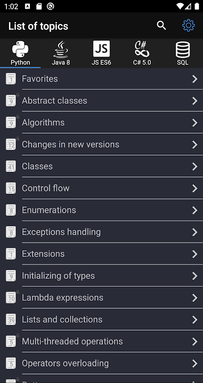 Code Recipes ภาพหน้าจอ 0