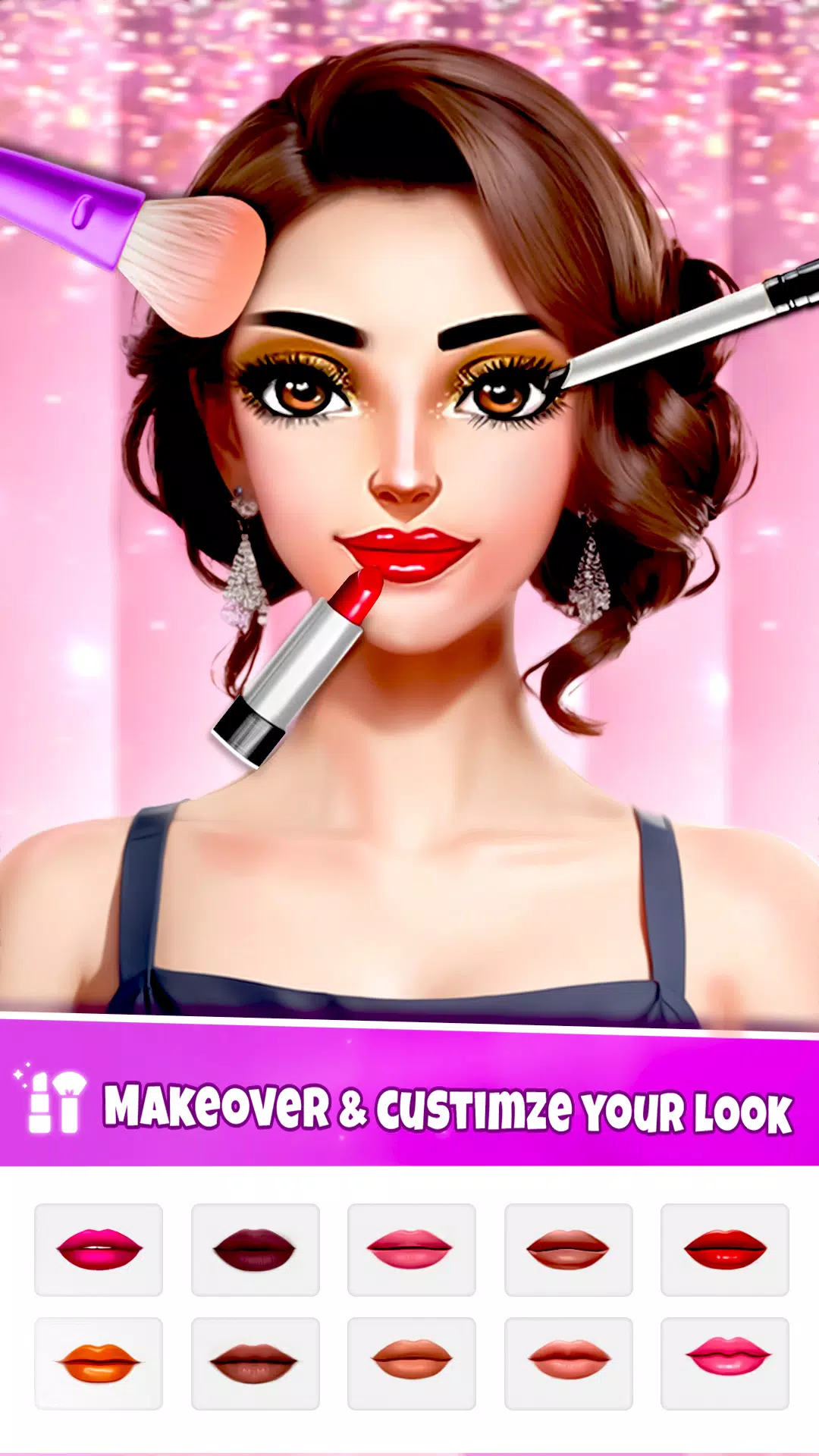 Fashion Dress Up, Makeup Game应用截图第0张