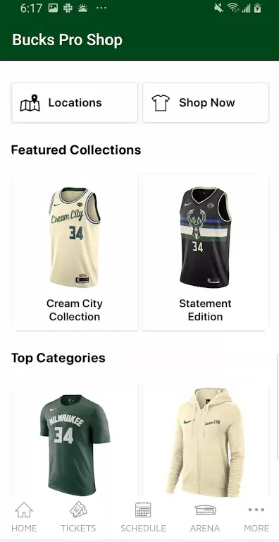 Bucks & Fiserv Forum App Captura de tela 2