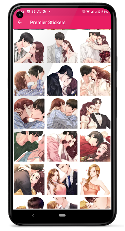 Kiss Me Love Stickers: Kiss Me Wallpaper應用截圖第2張