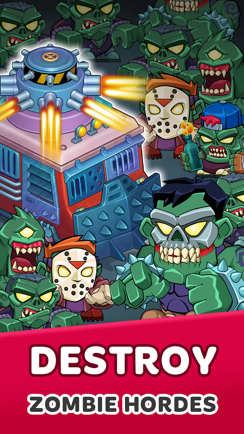 Zombie Van: Tower Defense TD應用截圖第3張