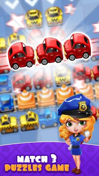 Traffic Jam Cars Puzzle Match3 Mod Screenshot 0