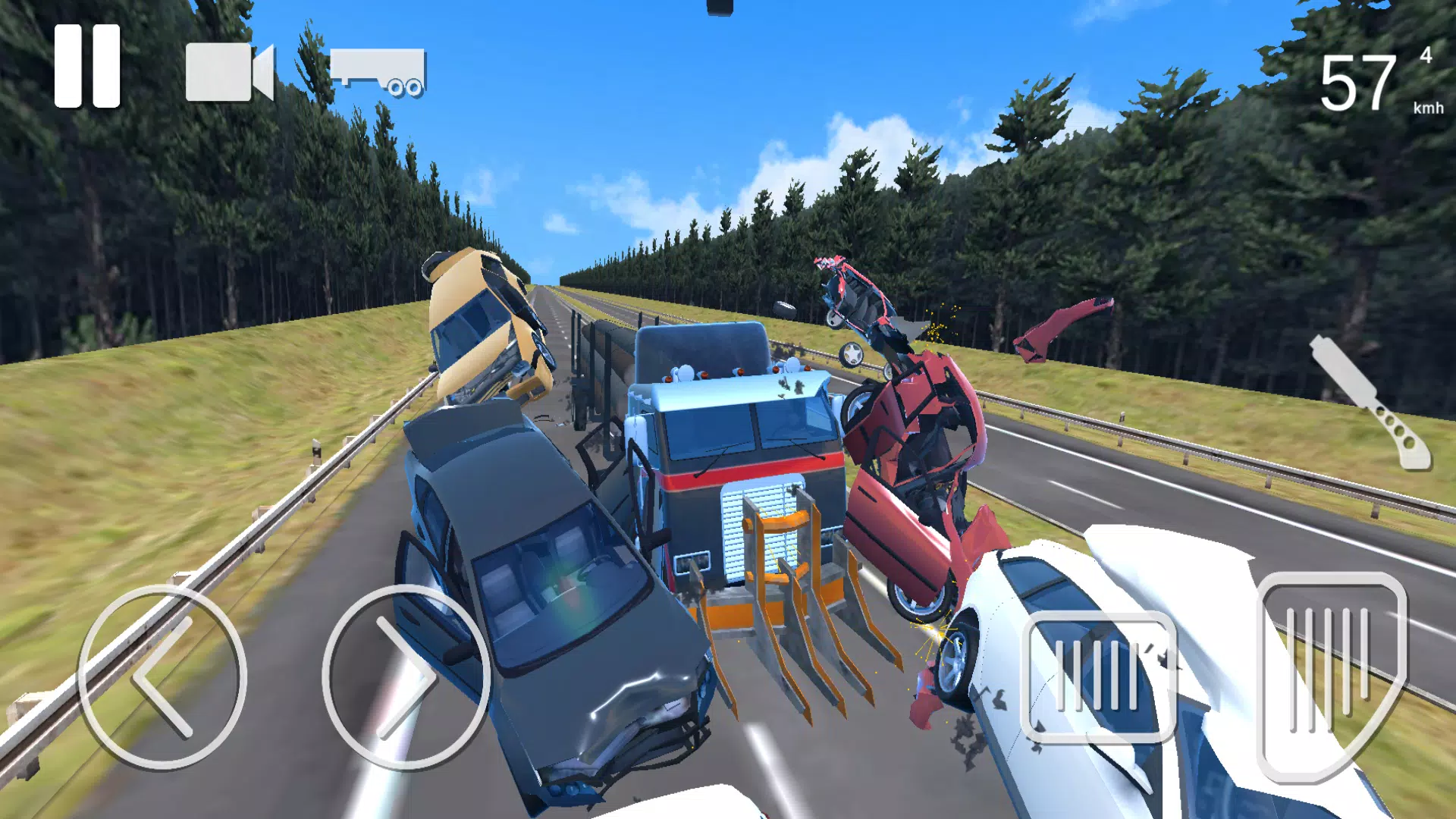 Truck Crash Simulator Accident應用截圖第1張