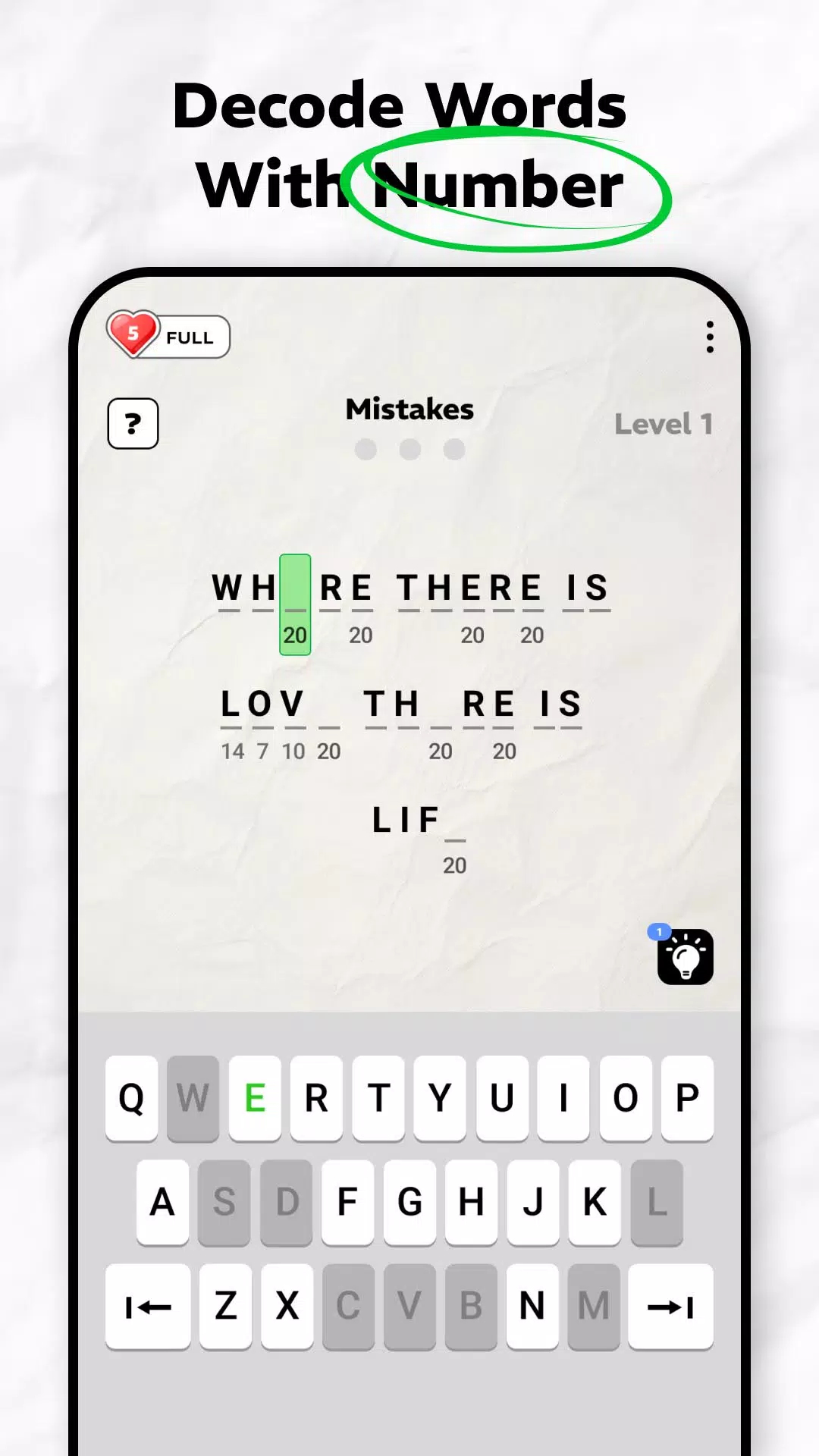 Cryptogram IQ ภาพหน้าจอ 2