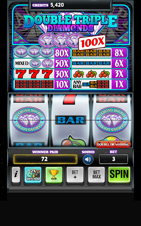 Diamond Deluxe Casino - Free Slot Machines應用截圖第2張