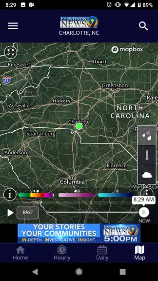 WSOC-TV Weather Capture d'écran 2