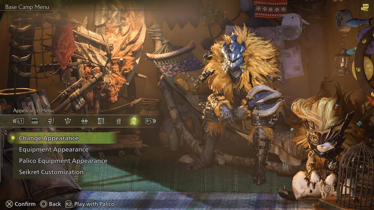 Monster Hunter Wilds karakter yaratımı