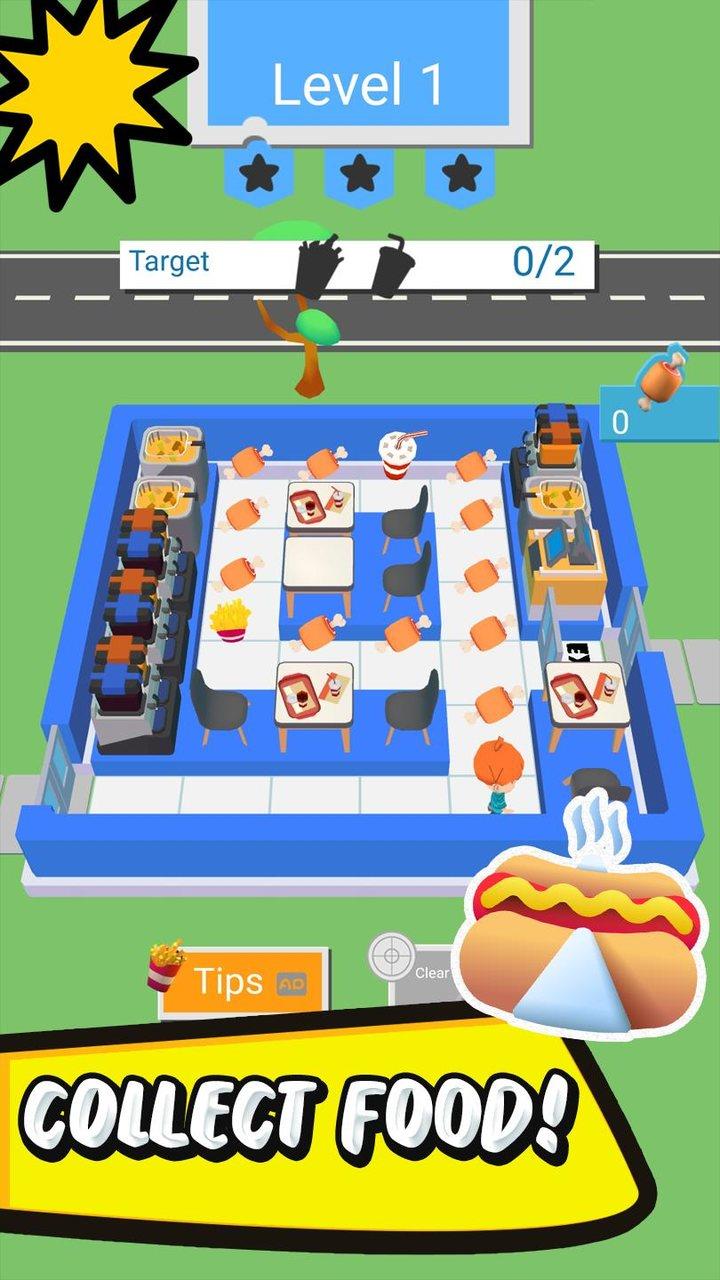 Sandwich Stack Restaurant game स्क्रीनशॉट 1