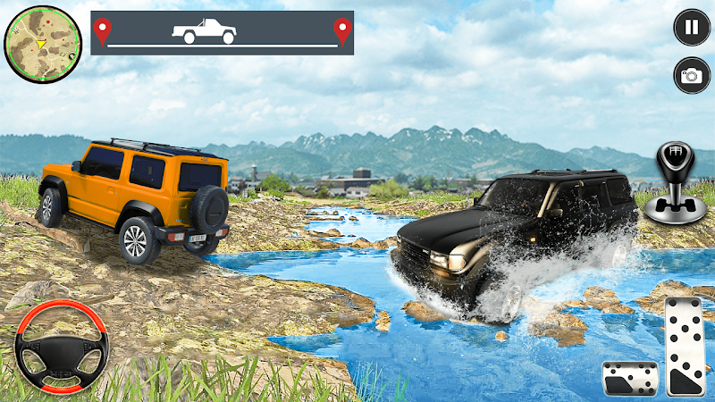 4x4 Turbo Jeep Racing Mania Captura de tela 1