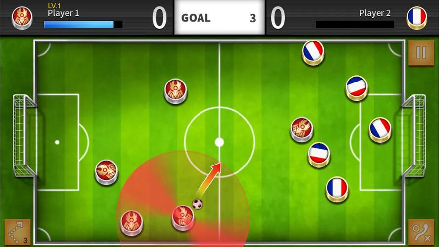 Soccer Striker King Captura de tela 2