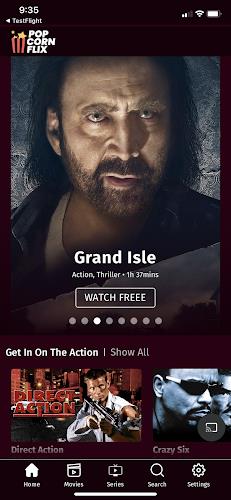 Popcornflix™ – Movies & TV Captura de pantalla 0