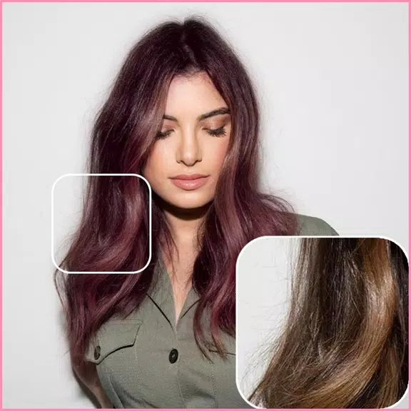 Hair Color Changer - Hair Dye Zrzut ekranu 2