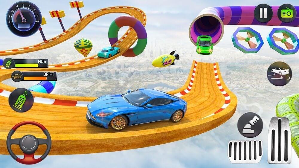 Mega Ramp Car Stunts Race應用截圖第2張