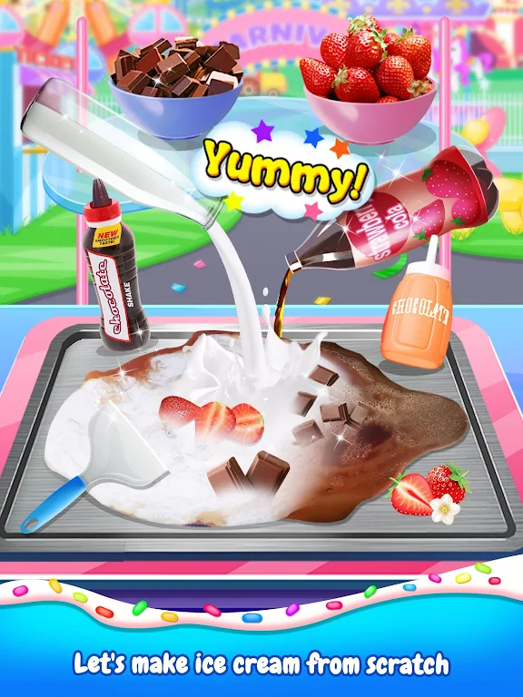 Frozen Ice Cream Roll Maker Скриншот 1