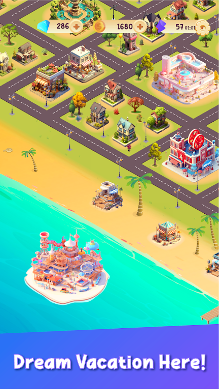 Merge Island - Dream Town Game 스크린샷 3