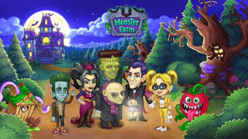 Monster Farm. Family Halloween Screenshot 3