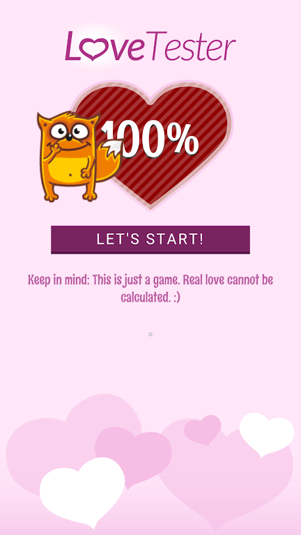 Love Tester - Find Real Love স্ক্রিনশট 1