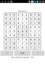 Sudoku Solver Multi Solutions Tangkapan skrin 3