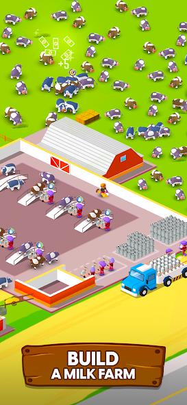 Milk Farm Tycoon Mod Capture d'écran 3