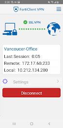FortiClient VPN Скриншот 2
