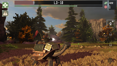 War Tortoise - Idle Shooter ภาพหน้าจอ 1