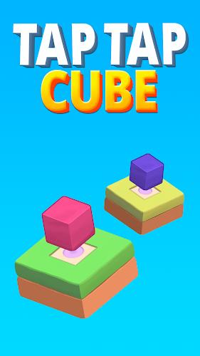 Tap Tap Cube - Idle Clicker Captura de tela 0