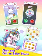 Baby Unicorn Phone For Kids Zrzut ekranu 1