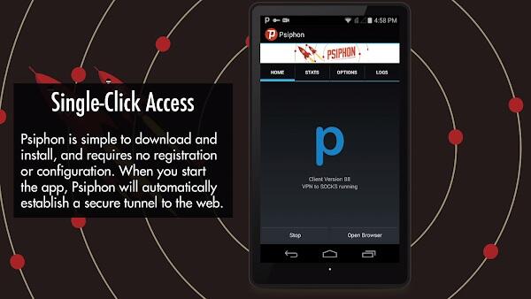 Psiphon Pro mod apk 无限速度