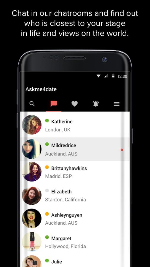 AskMe4Date - Meet Joyful Singles & Find Love Скриншот 2