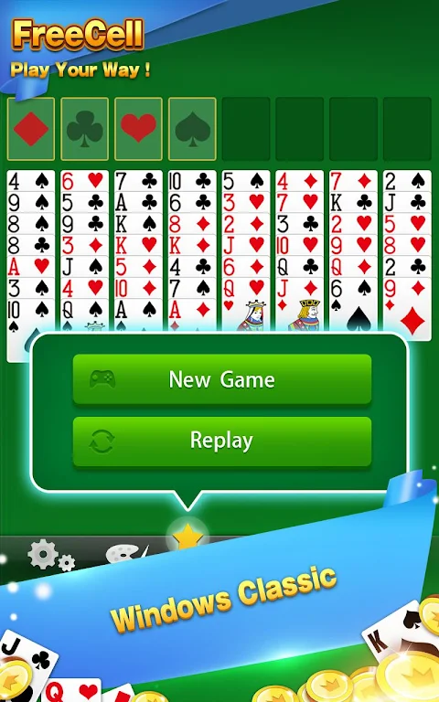 Solitaire - FreeCell Card Game Tangkapan skrin 3