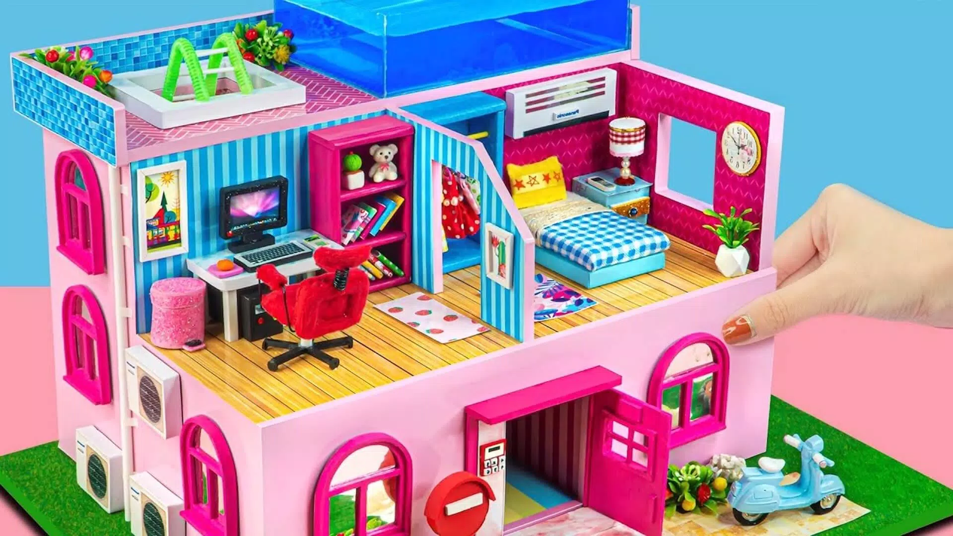 Girl Doll House Design Games Скриншот 2