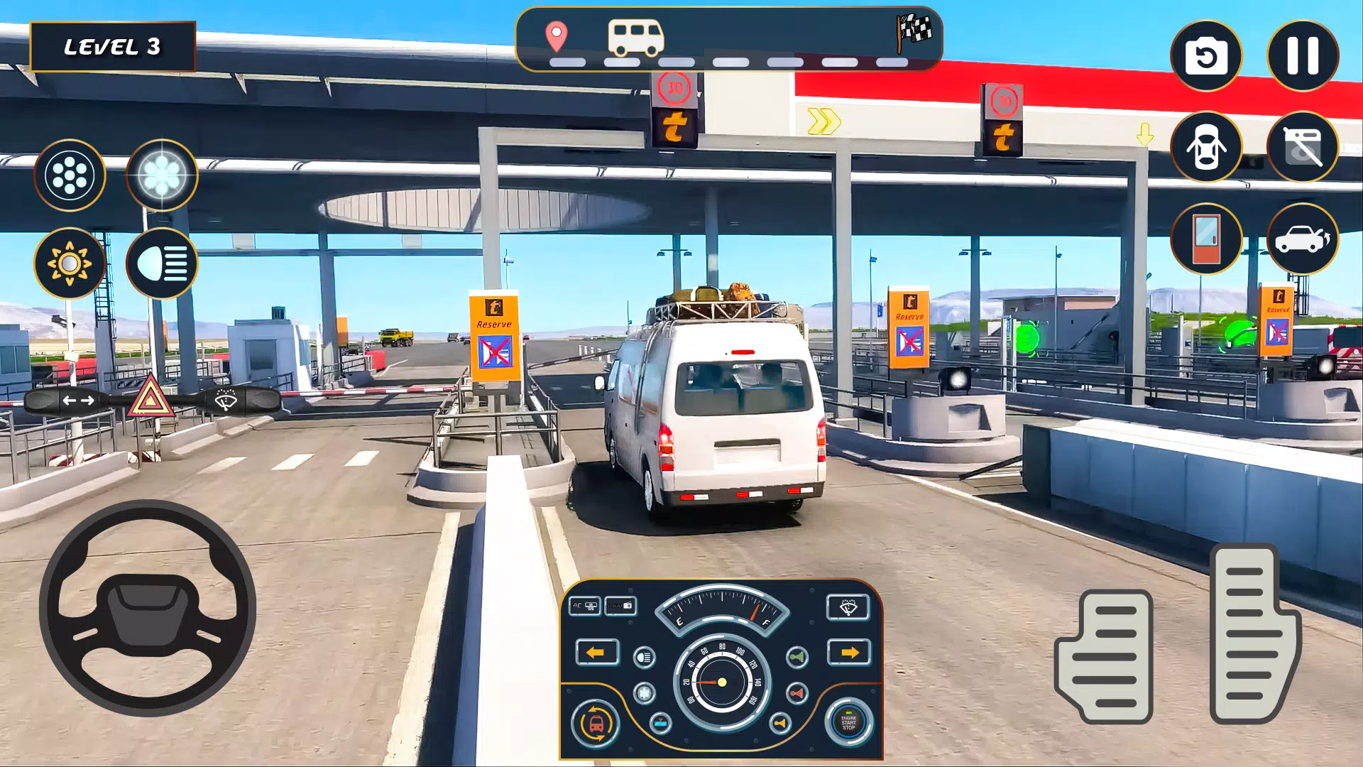 Van Simulator Dubai Van Games स्क्रीनशॉट 3