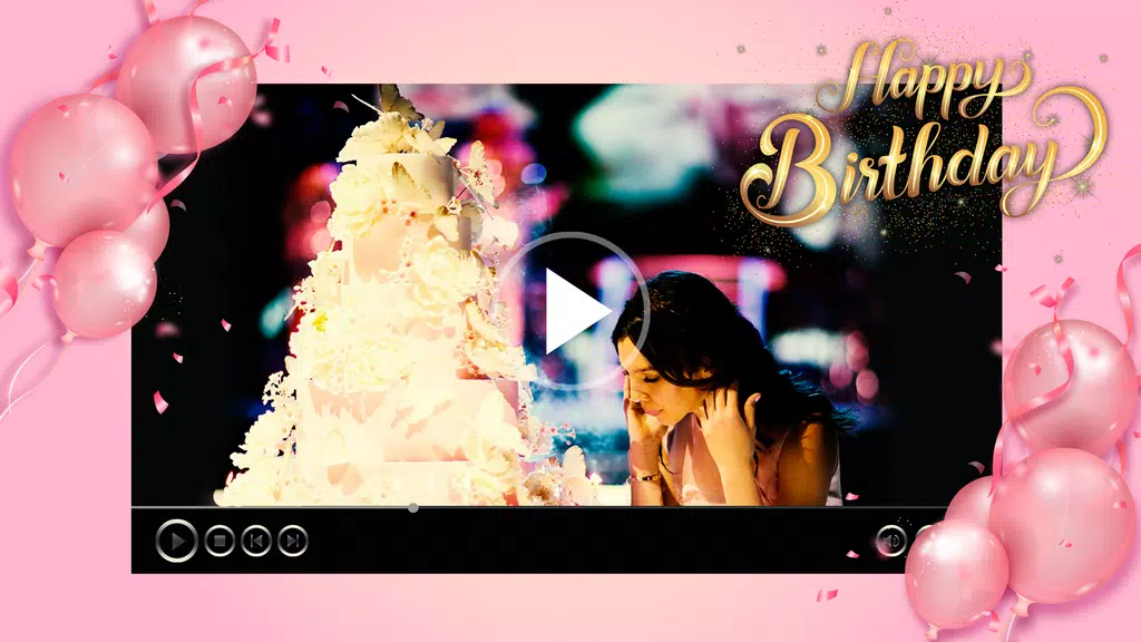 Make Birthday Video With Music Скриншот 2