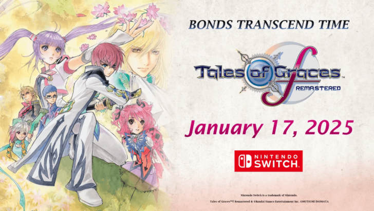 Tales of Graces f Remastered Launch Date and Time