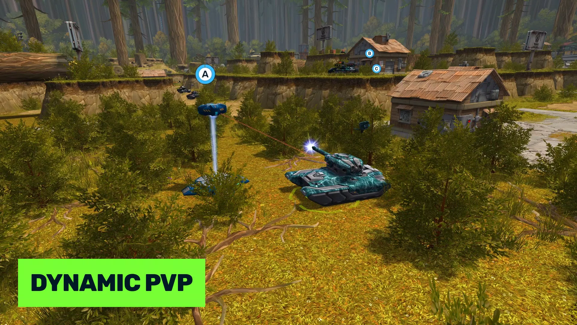 Tanki Online: PvP Tank Battle ภาพหน้าจอ 1