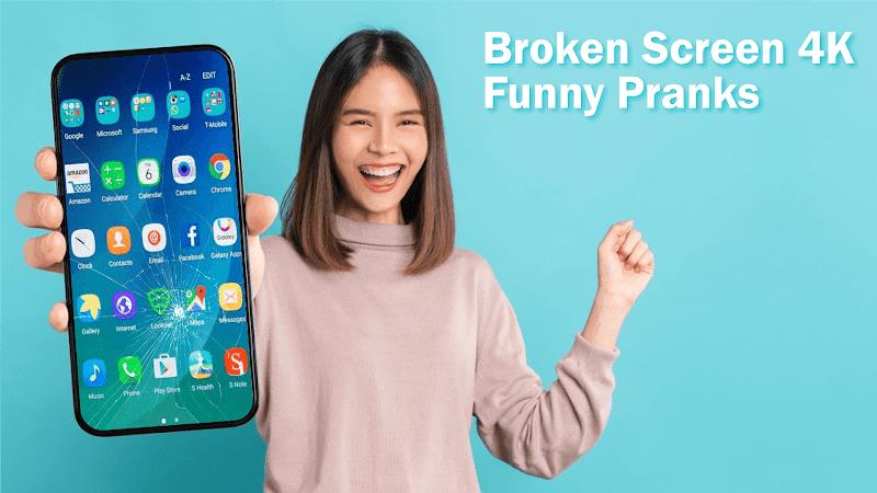 Broken Screen 4K Pranks Funny Screenshot 3