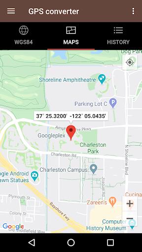 GPS coordinate converter Capture d'écran 2