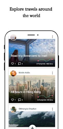 Trotter It -Travel Journal App Schermafbeelding 2