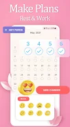 Period Tracker - Cycle Tracker Ảnh chụp màn hình 1