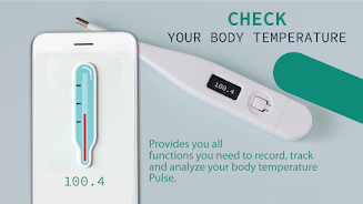 Body Temperature Thermometer ဖန်သားပြင်ဓာတ်ပုံ 1