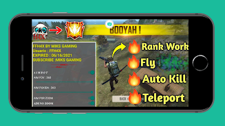 ffh4x mod menu for f fire स्क्रीनशॉट 0