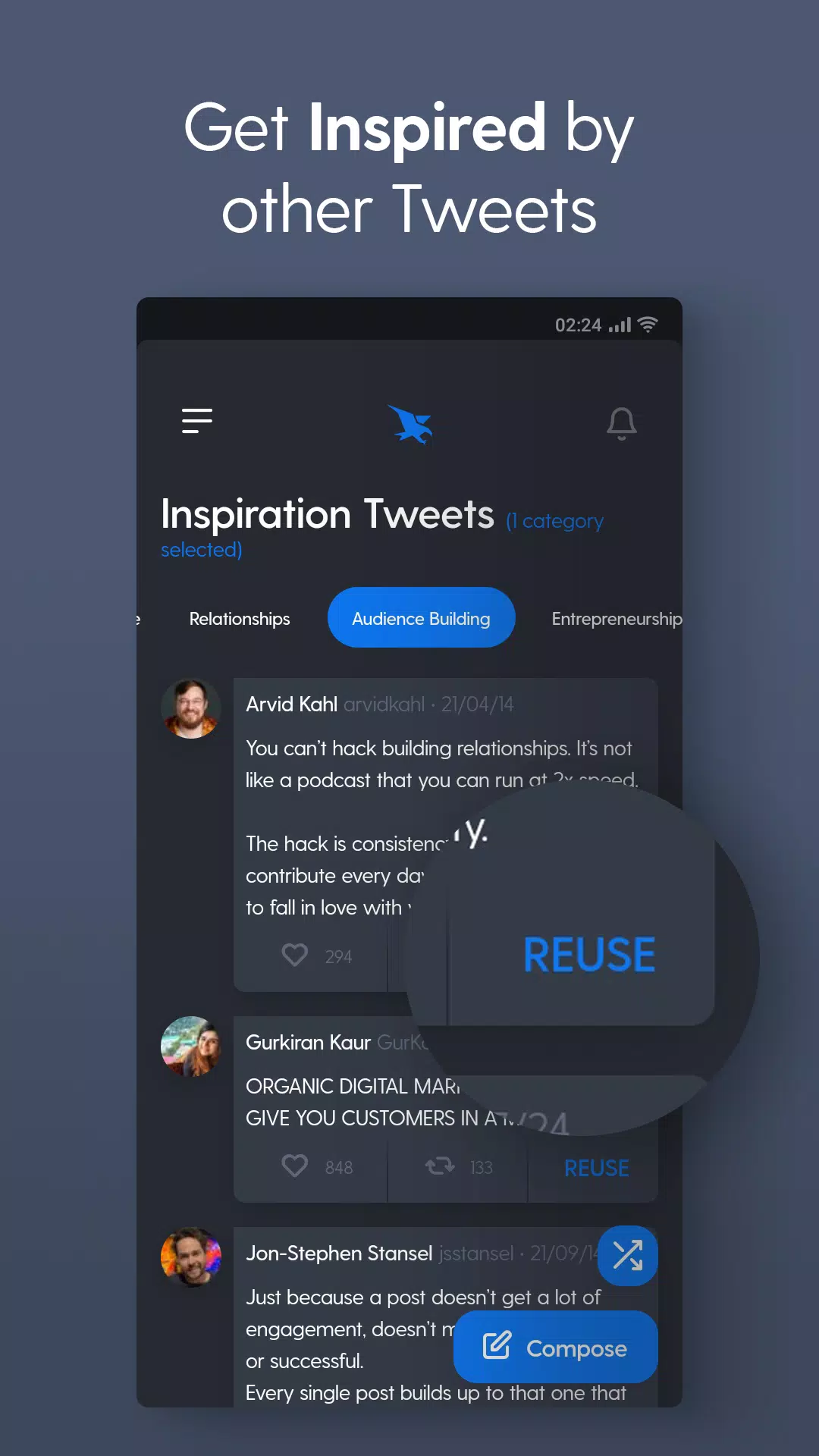 Hypefury - Companion app Ekran Görüntüsü 2