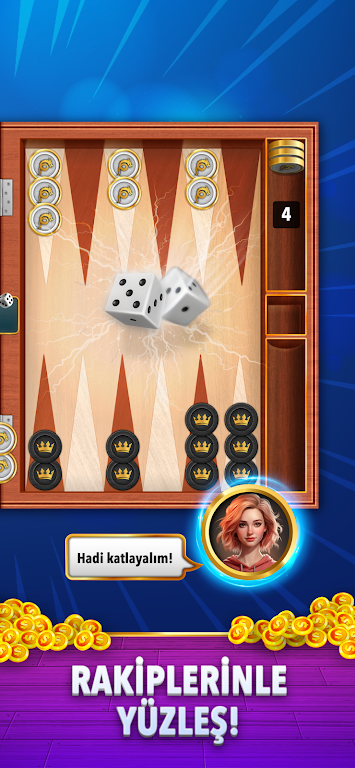 Schermata Masters of Backgammon : Online 1