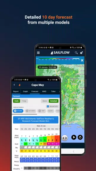 SailFlow: Marine Forecasts Capture d'écran 2