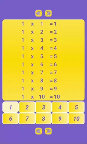 Multiplication Table: Math Captura de pantalla 0