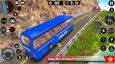 Police Bus Simulator Bus Games Screenshot 2