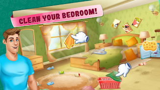 Little girl cleanup game Zrzut ekranu 3