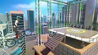 Bike Stunts 3D - Rooftop Chall ภาพหน้าจอ 0