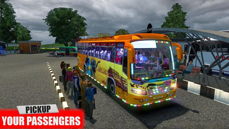 Euro Coach Bus Driving Games ဖန်သားပြင်ဓာတ်ပုံ 1